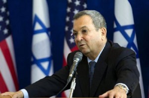 Israeli Defense Minister Ehud Barak