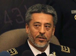Iranian Navy Commander Rear Admiral Habibollah Sayyari