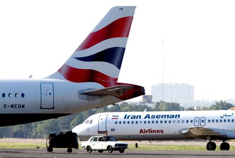 Iran flights