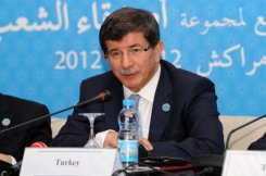 Turkish Foreign Minister Ahmet Davutoglu