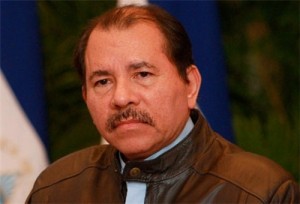 Nicaraguan president Jose Daniel Ortega