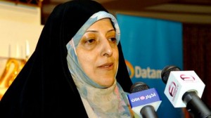 Head of Department of Environment (DoE) Masomeh Ebtekar 