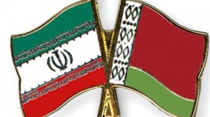 Flags of Iran & Belarus