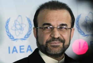 Iran's ambassador to the International Atomic Energy Agency (IAEA) Reza Najafi attends a news conference at the headquarters of the IAEA in Vienna December 11, 2013. REUTERS/Leonhard Foeger
