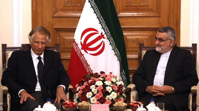 Boroujerdi & Dominique de Villepin
