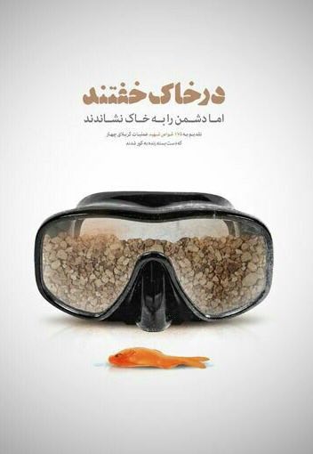 A collection of posters in memorial of 175  Iranian martyr divers (20)