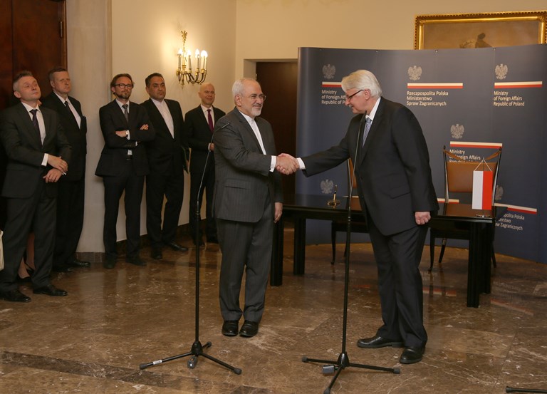 Zarif in Poland (16)