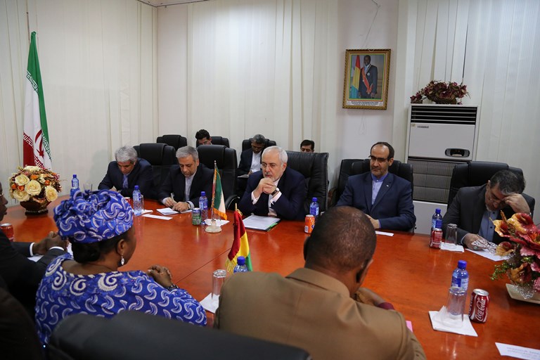 zarif-GuineaConakry meetings (14)